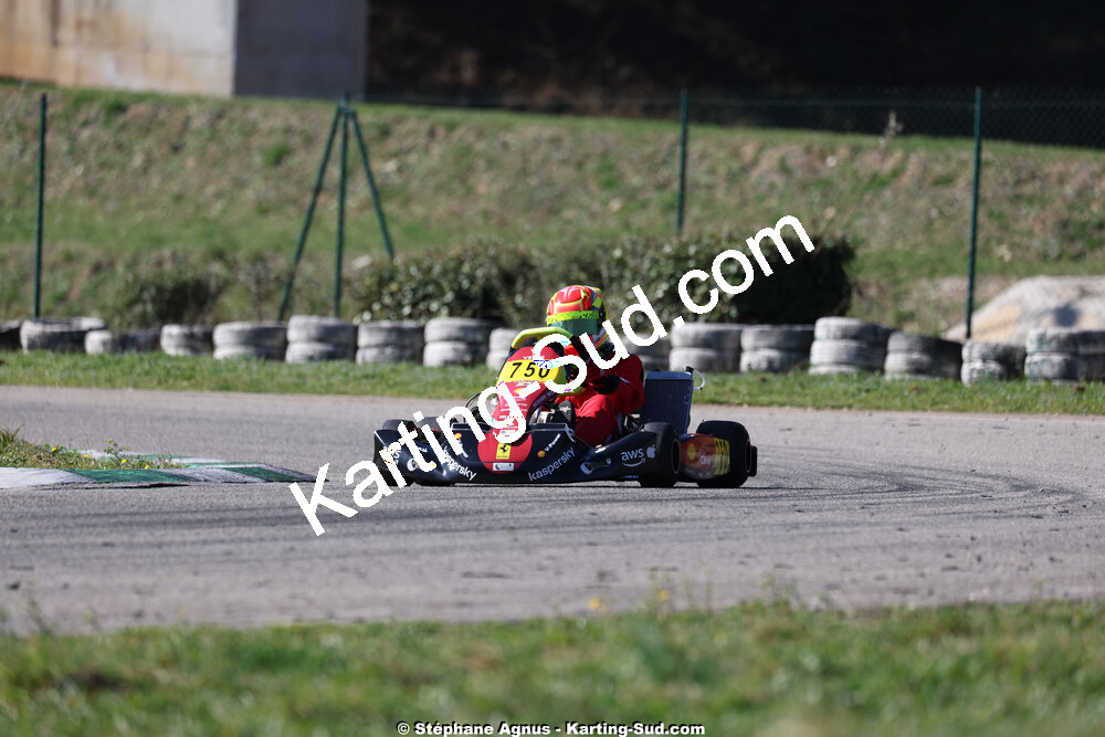 1 & 2/03/2025 : 1ère manche du Championnat du Sud au Pôle Mécanique Karting d’Alès (photos Stéphane Agnus) 2025 — karting