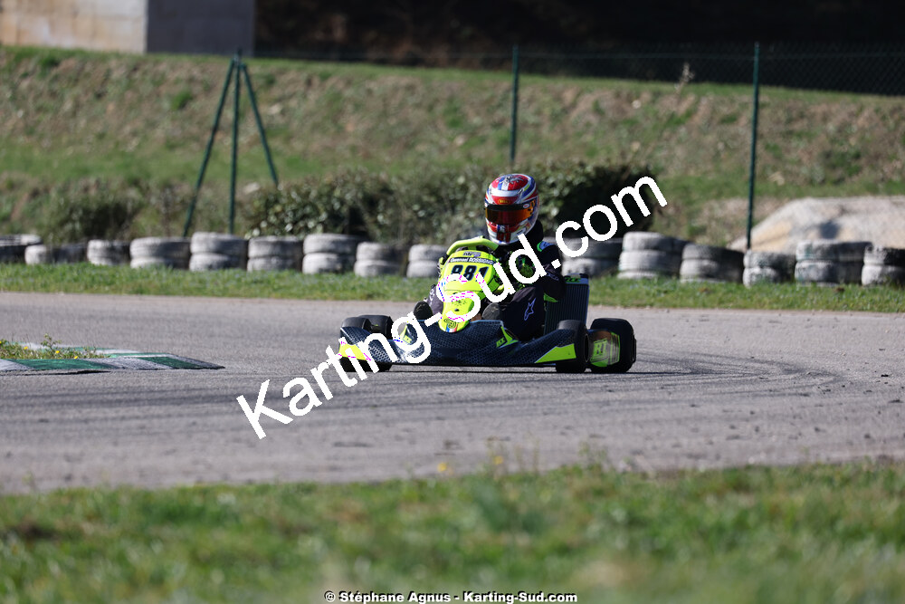1 & 2/03/2025 : 1ère manche du Championnat du Sud au Pôle Mécanique Karting d’Alès (photos Stéphane Agnus) 2025 — karting