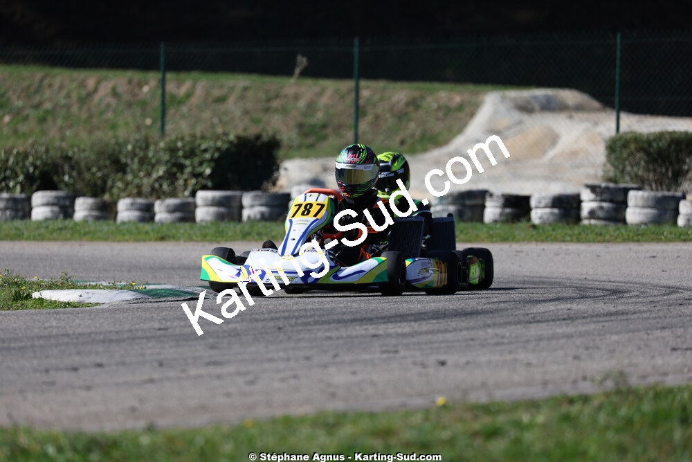1 & 2/03/2025 : 1ère manche du Championnat du Sud au Pôle Mécanique Karting d’Alès (photos Stéphane Agnus) 2025 — karting