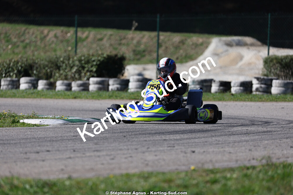1 & 2/03/2025 : 1ère manche du Championnat du Sud au Pôle Mécanique Karting d’Alès (photos Stéphane Agnus) 2025 — karting