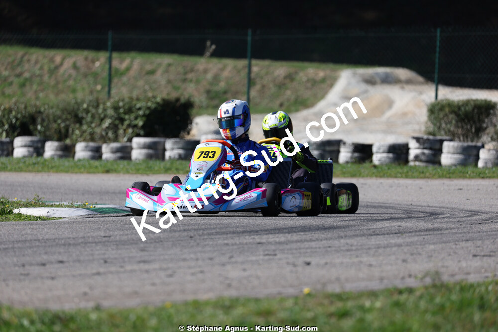 1 & 2/03/2025 : 1ère manche du Championnat du Sud au Pôle Mécanique Karting d’Alès (photos Stéphane Agnus) 2025 — karting