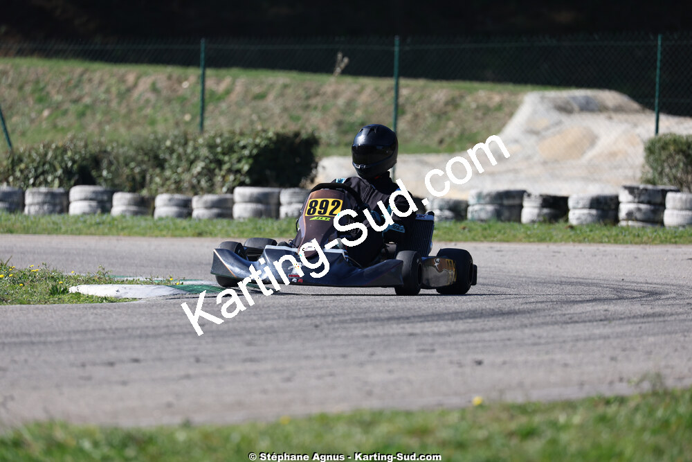 1 & 2/03/2025 : 1ère manche du Championnat du Sud au Pôle Mécanique Karting d’Alès (photos Stéphane Agnus) 2025 — karting