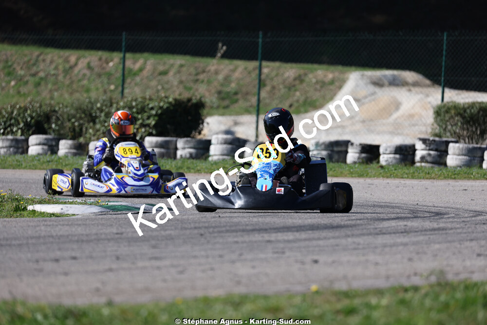 1 & 2/03/2025 : 1ère manche du Championnat du Sud au Pôle Mécanique Karting d’Alès (photos Stéphane Agnus) 2025 — karting