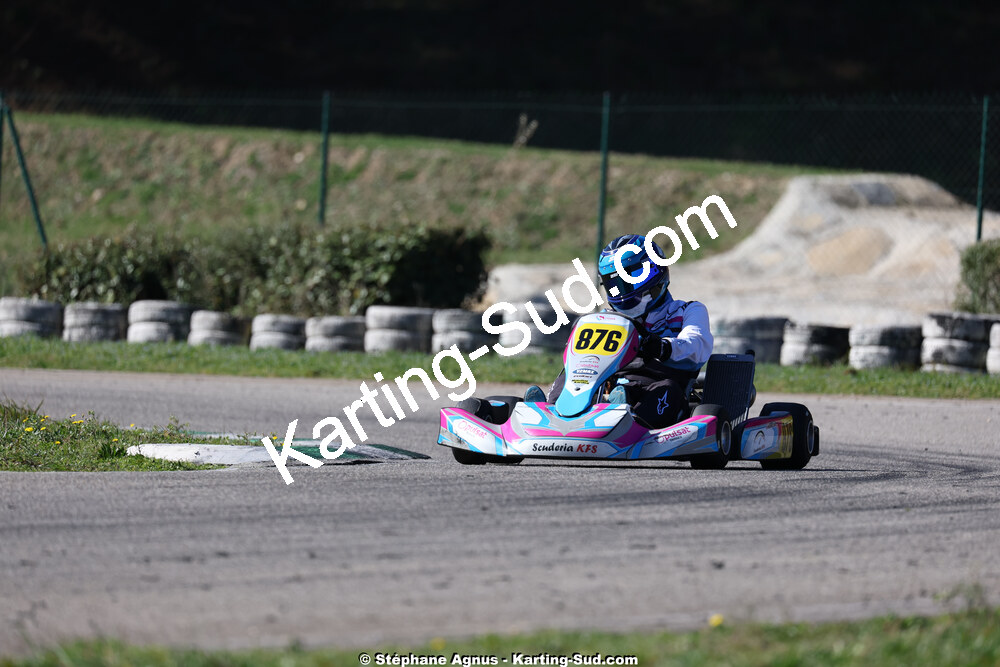 1 & 2/03/2025 : 1ère manche du Championnat du Sud au Pôle Mécanique Karting d’Alès (photos Stéphane Agnus) 2025 — karting
