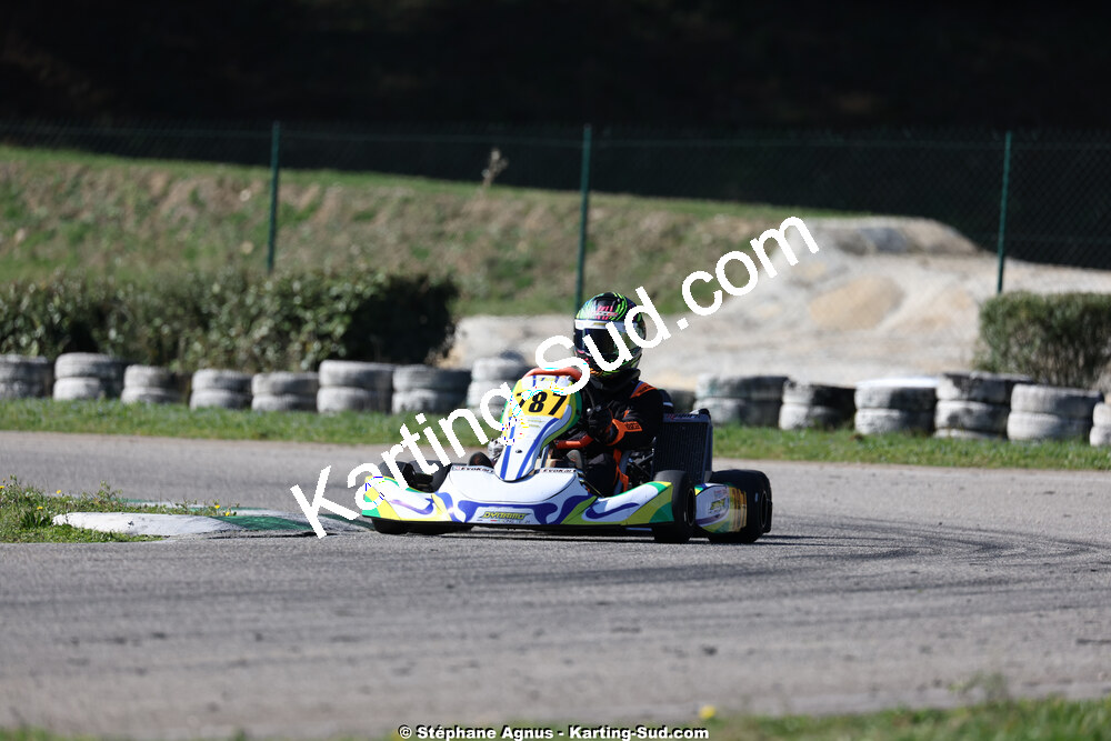 1 & 2/03/2025 : 1ère manche du Championnat du Sud au Pôle Mécanique Karting d’Alès (photos Stéphane Agnus) 2025 — karting
