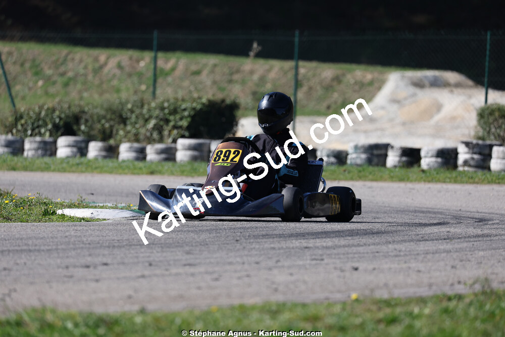 1 & 2/03/2025 : 1ère manche du Championnat du Sud au Pôle Mécanique Karting d’Alès (photos Stéphane Agnus) 2025 — karting
