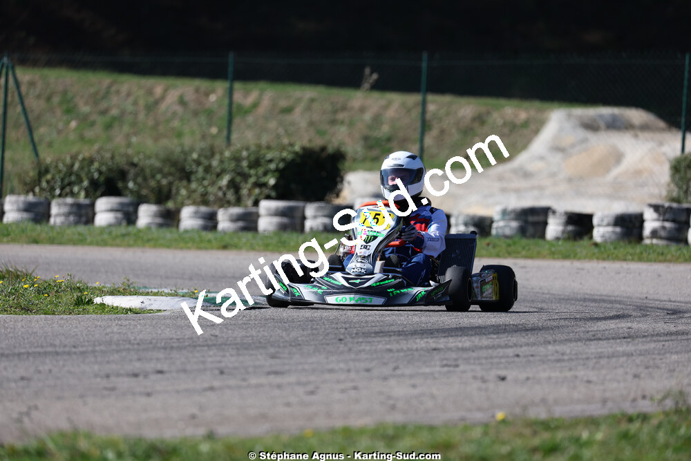 1 & 2/03/2025 : 1ère manche du Championnat du Sud au Pôle Mécanique Karting d’Alès (photos Stéphane Agnus) 2025 — karting