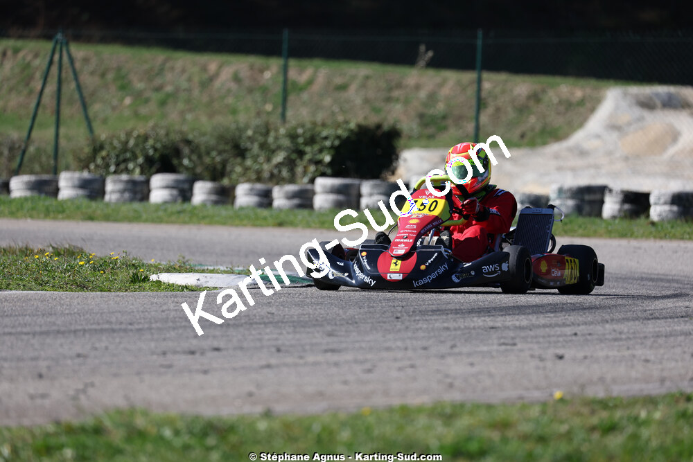 1 & 2/03/2025 : 1ère manche du Championnat du Sud au Pôle Mécanique Karting d’Alès (photos Stéphane Agnus) 2025 — karting