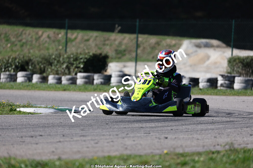 1 & 2/03/2025 : 1ère manche du Championnat du Sud au Pôle Mécanique Karting d’Alès (photos Stéphane Agnus) 2025 — karting