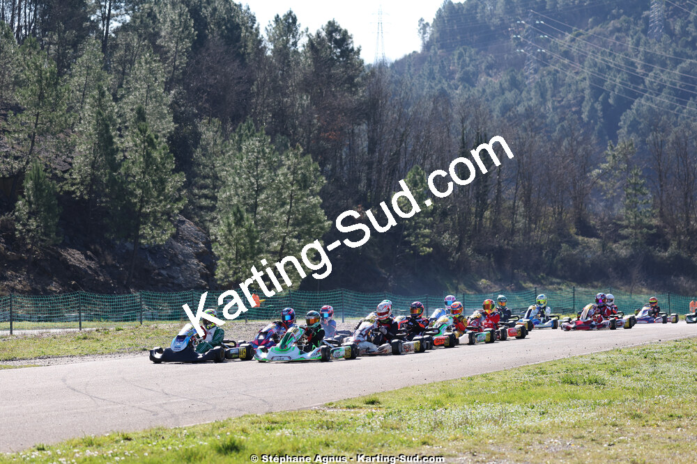 1 & 2/03/2025 : 1ère manche du Championnat du Sud au Pôle Mécanique Karting d’Alès (photos Stéphane Agnus) 2025 — karting