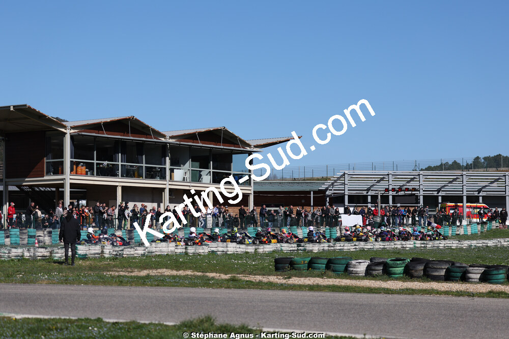 1 & 2/03/2025 : 1ère manche du Championnat du Sud au Pôle Mécanique Karting d’Alès (photos Stéphane Agnus) 2025 — karting