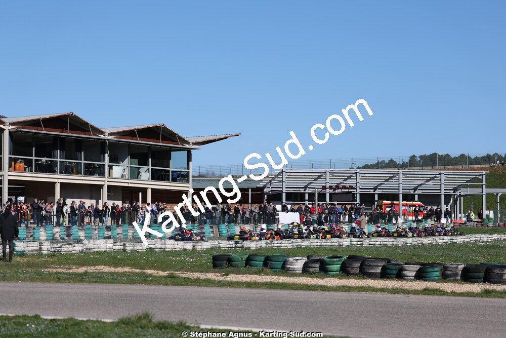 1 & 2/03/2025 : 1ère manche du Championnat du Sud au Pôle Mécanique Karting d’Alès (photos Stéphane Agnus) 2025 — karting