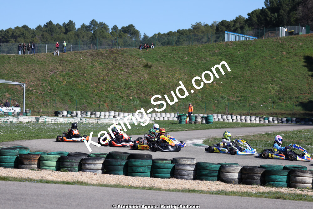 1 & 2/03/2025 : 1ère manche du Championnat du Sud au Pôle Mécanique Karting d’Alès (photos Stéphane Agnus) 2025 — karting