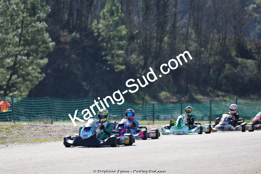 1 & 2/03/2025 : 1ère manche du Championnat du Sud au Pôle Mécanique Karting d’Alès (photos Stéphane Agnus) 2025 — karting