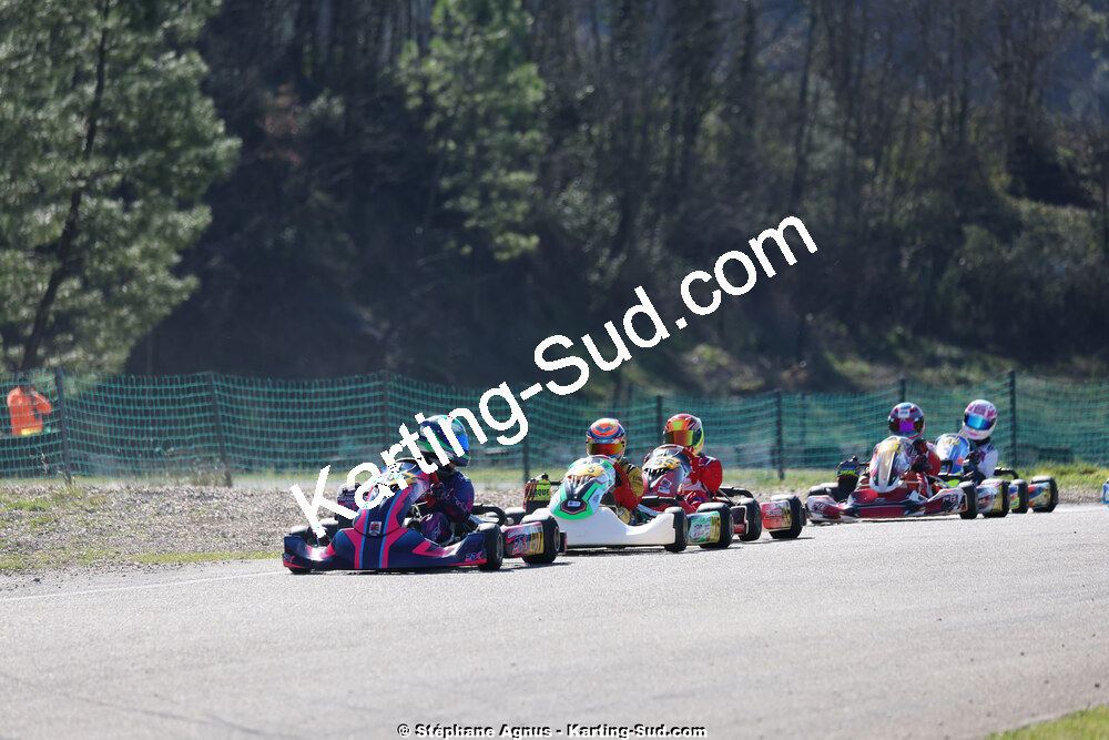 1 & 2/03/2025 : 1ère manche du Championnat du Sud au Pôle Mécanique Karting d’Alès (photos Stéphane Agnus) 2025 — karting