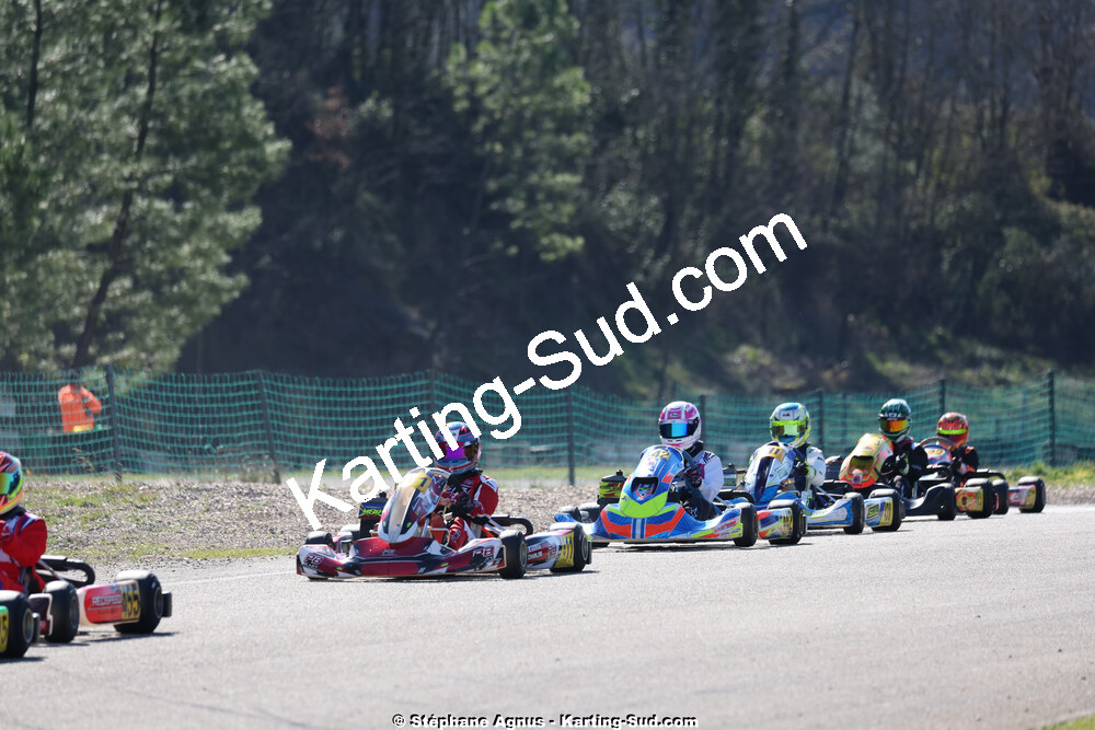 1 & 2/03/2025 : 1ère manche du Championnat du Sud au Pôle Mécanique Karting d’Alès (photos Stéphane Agnus) 2025 — karting