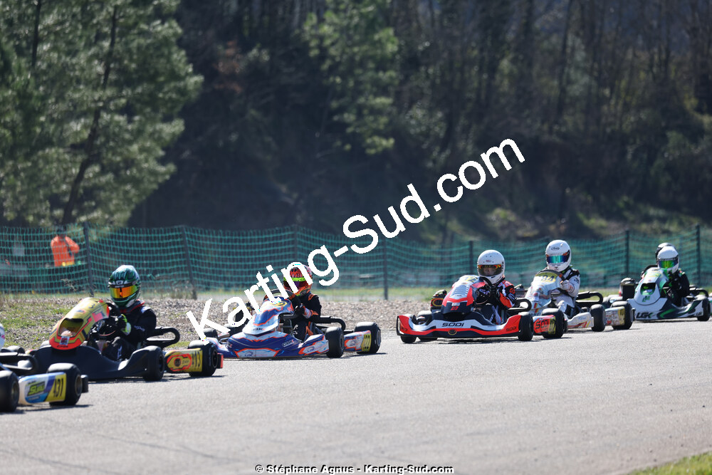 1 & 2/03/2025 : 1ère manche du Championnat du Sud au Pôle Mécanique Karting d’Alès (photos Stéphane Agnus) 2025 — karting
