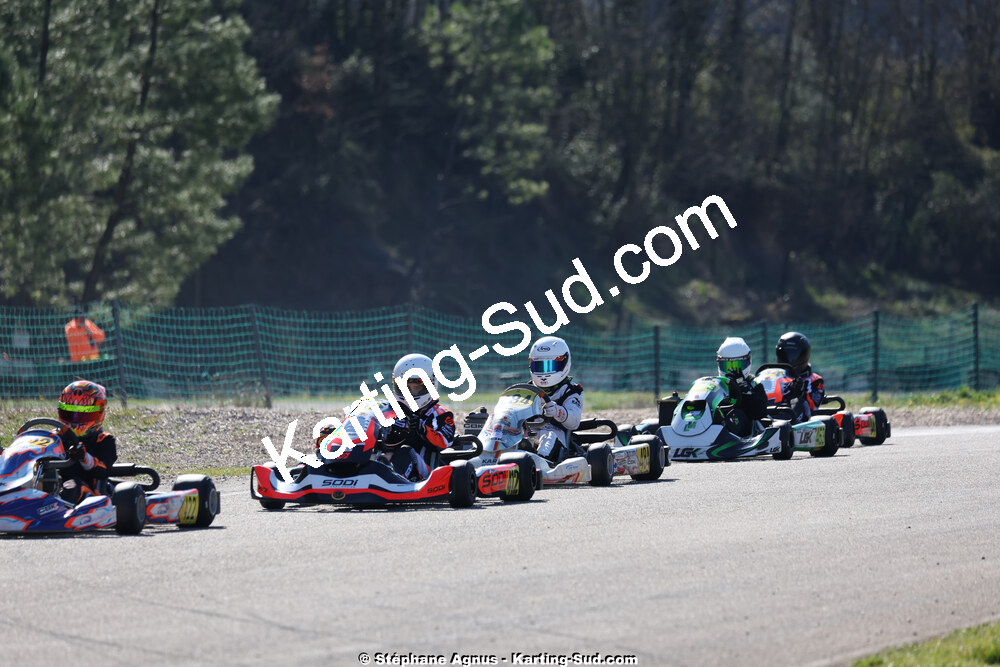 1 & 2/03/2025 : 1ère manche du Championnat du Sud au Pôle Mécanique Karting d’Alès (photos Stéphane Agnus) 2025 — karting