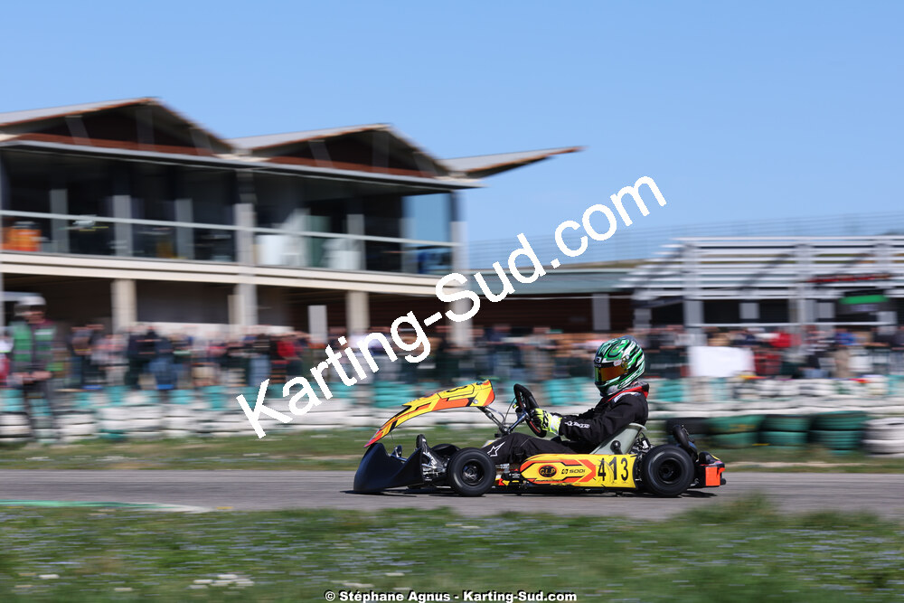 1 & 2/03/2025 : 1ère manche du Championnat du Sud au Pôle Mécanique Karting d’Alès (photos Stéphane Agnus) 2025 — karting