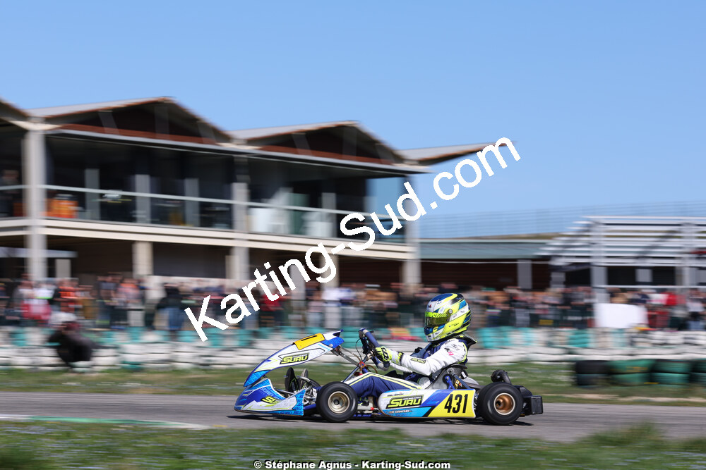 1 & 2/03/2025 : 1ère manche du Championnat du Sud au Pôle Mécanique Karting d’Alès (photos Stéphane Agnus) 2025 — karting