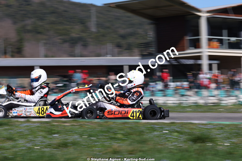 1 & 2/03/2025 : 1ère manche du Championnat du Sud au Pôle Mécanique Karting d’Alès (photos Stéphane Agnus) 2025 — karting