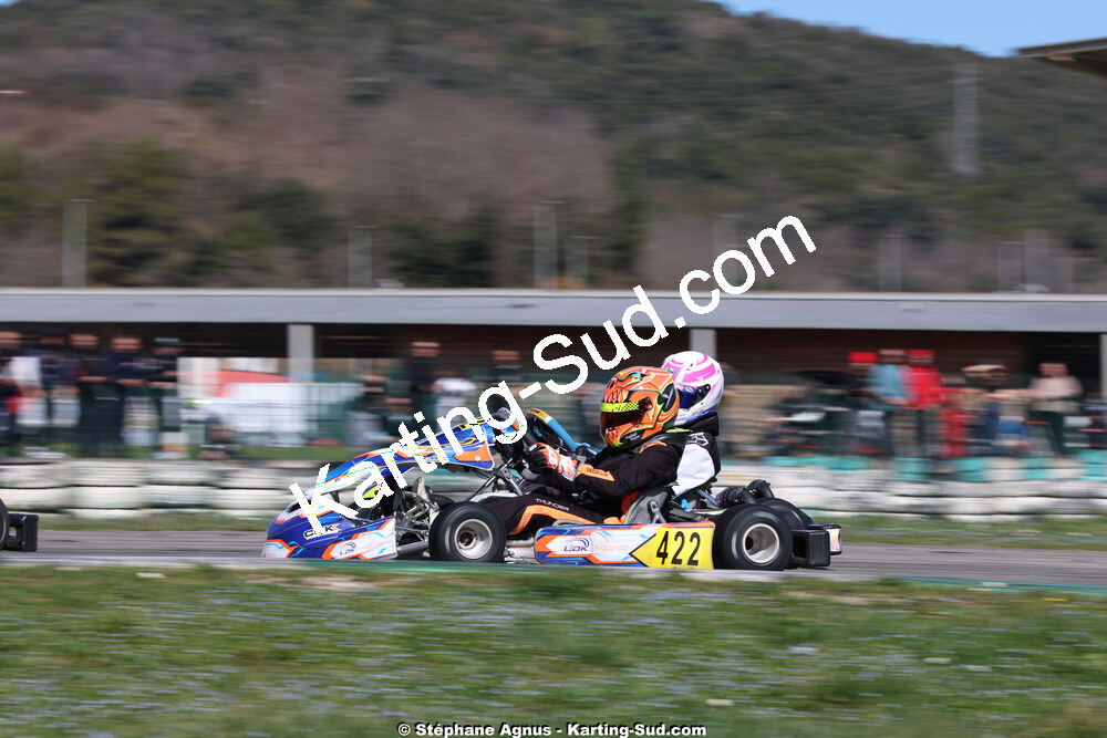1 & 2/03/2025 : 1ère manche du Championnat du Sud au Pôle Mécanique Karting d’Alès (photos Stéphane Agnus) 2025 — karting