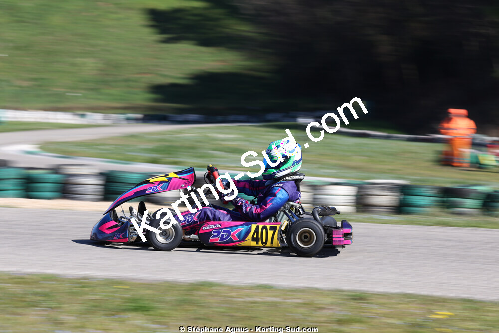1 & 2/03/2025 : 1ère manche du Championnat du Sud au Pôle Mécanique Karting d’Alès (photos Stéphane Agnus) 2025 — karting