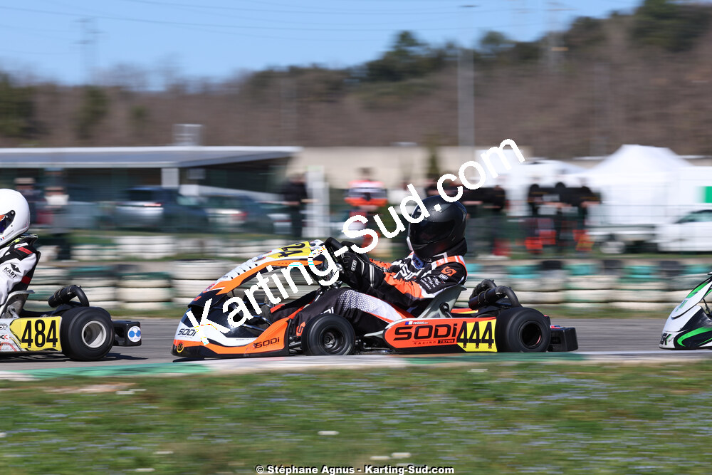 1 & 2/03/2025 : 1ère manche du Championnat du Sud au Pôle Mécanique Karting d’Alès (photos Stéphane Agnus) 2025 — karting