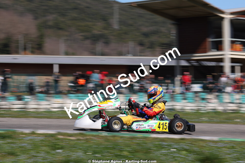 1 & 2/03/2025 : 1ère manche du Championnat du Sud au Pôle Mécanique Karting d’Alès (photos Stéphane Agnus) 2025 — karting