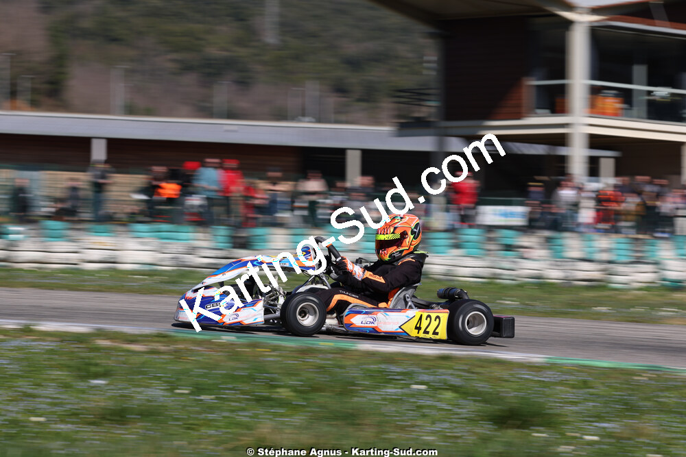 1 & 2/03/2025 : 1ère manche du Championnat du Sud au Pôle Mécanique Karting d’Alès (photos Stéphane Agnus) 2025 — karting