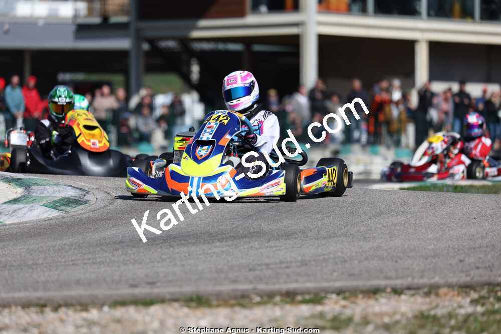 1 & 2/03/2025 : 1ère manche du Championnat du Sud au Pôle Mécanique Karting d’Alès (photos Stéphane Agnus) 2025 — karting