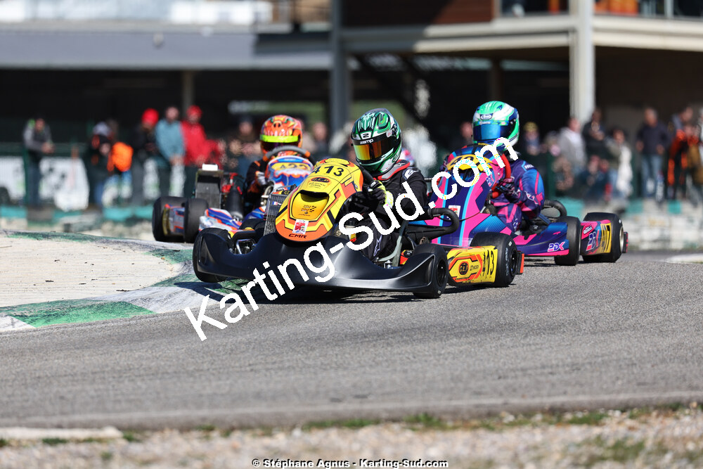 1 & 2/03/2025 : 1ère manche du Championnat du Sud au Pôle Mécanique Karting d’Alès (photos Stéphane Agnus) 2025 — karting