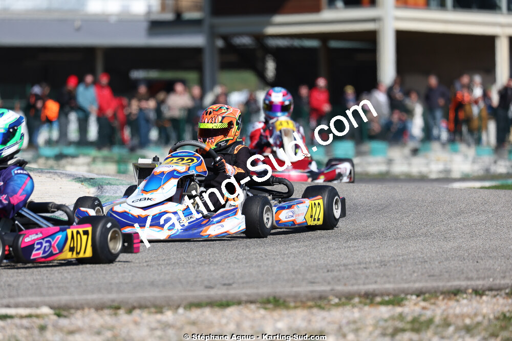 1 & 2/03/2025 : 1ère manche du Championnat du Sud au Pôle Mécanique Karting d’Alès (photos Stéphane Agnus) 2025 — karting