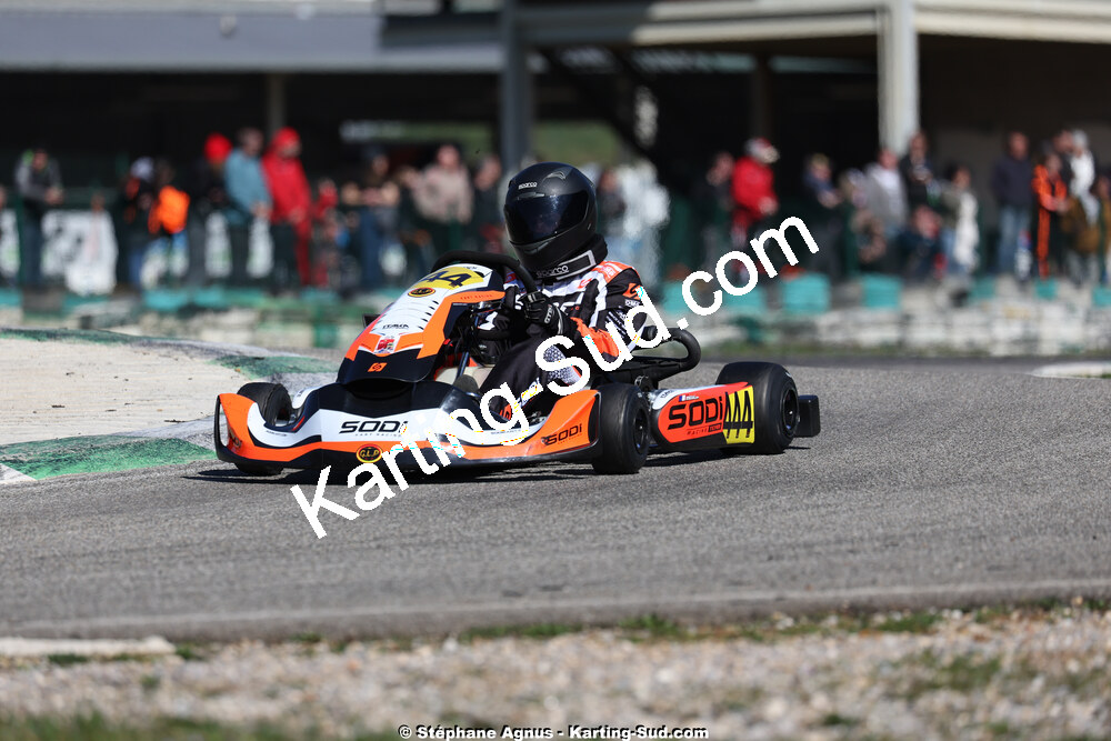 1 & 2/03/2025 : 1ère manche du Championnat du Sud au Pôle Mécanique Karting d’Alès (photos Stéphane Agnus) 2025 — karting