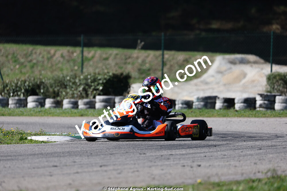 1 & 2/03/2025 : 1ère manche du Championnat du Sud au Pôle Mécanique Karting d’Alès (photos Stéphane Agnus) 2025 — karting