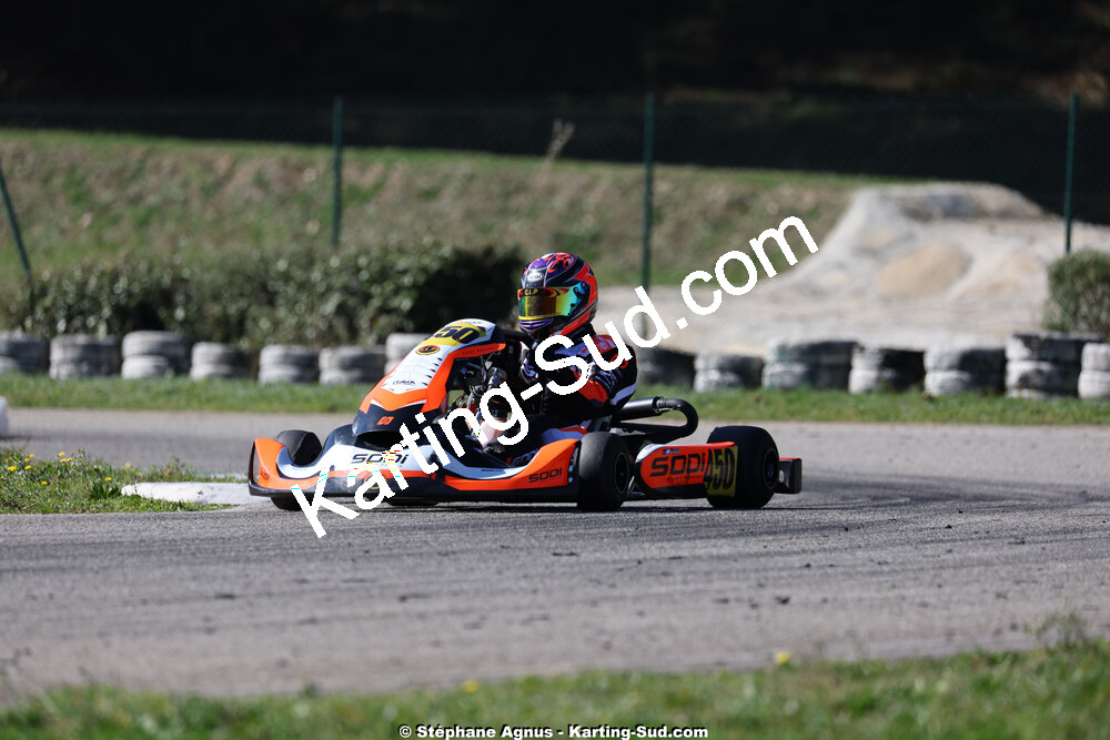 1 & 2/03/2025 : 1ère manche du Championnat du Sud au Pôle Mécanique Karting d’Alès (photos Stéphane Agnus) 2025 — karting