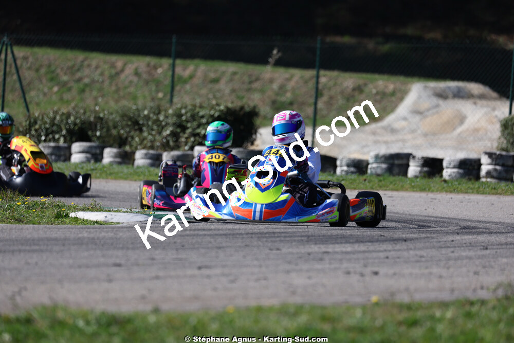1 & 2/03/2025 : 1ère manche du Championnat du Sud au Pôle Mécanique Karting d’Alès (photos Stéphane Agnus) 2025 — karting