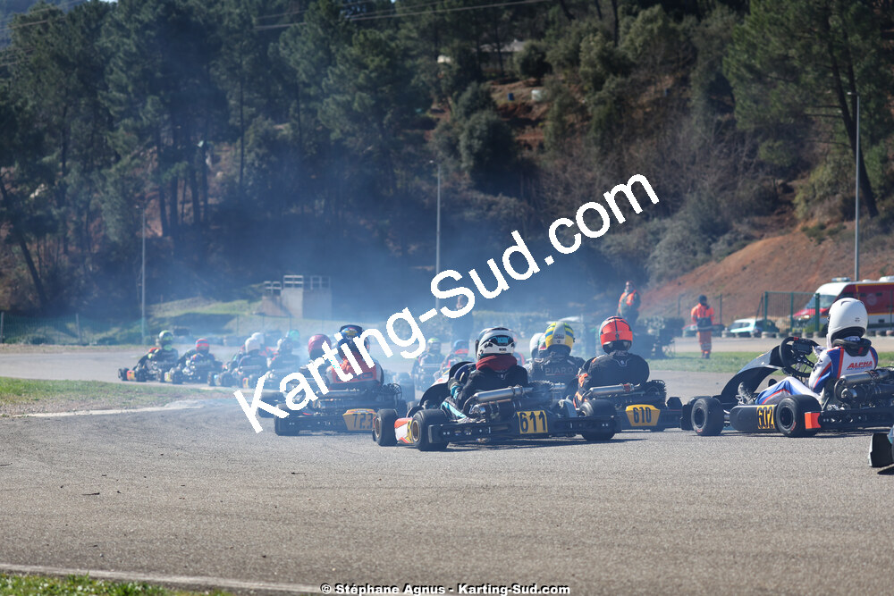 1 & 2/03/2025 : 1ère manche du Championnat du Sud au Pôle Mécanique Karting d’Alès (photos Stéphane Agnus) 2025 — karting