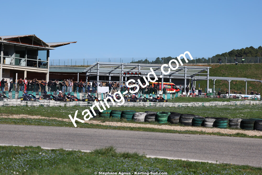 1 & 2/03/2025 : 1ère manche du Championnat du Sud au Pôle Mécanique Karting d’Alès (photos Stéphane Agnus) 2025 — karting