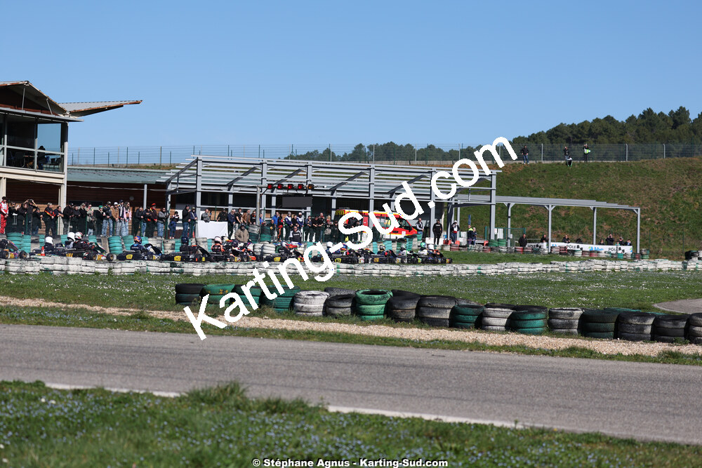 1 & 2/03/2025 : 1ère manche du Championnat du Sud au Pôle Mécanique Karting d’Alès (photos Stéphane Agnus) 2025 — karting