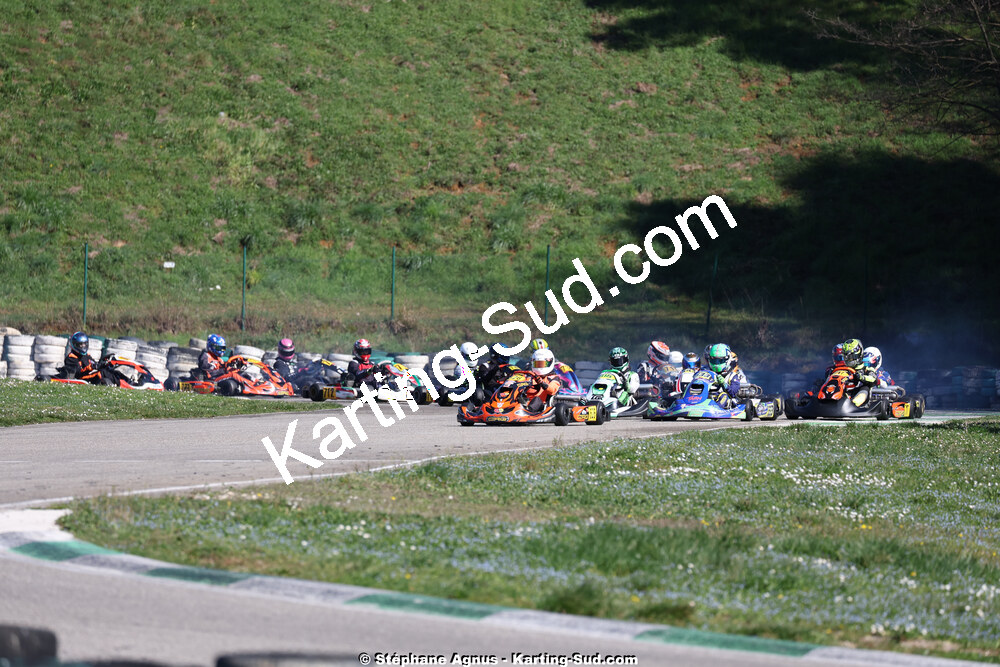 1 & 2/03/2025 : 1ère manche du Championnat du Sud au Pôle Mécanique Karting d’Alès (photos Stéphane Agnus) 2025 — karting
