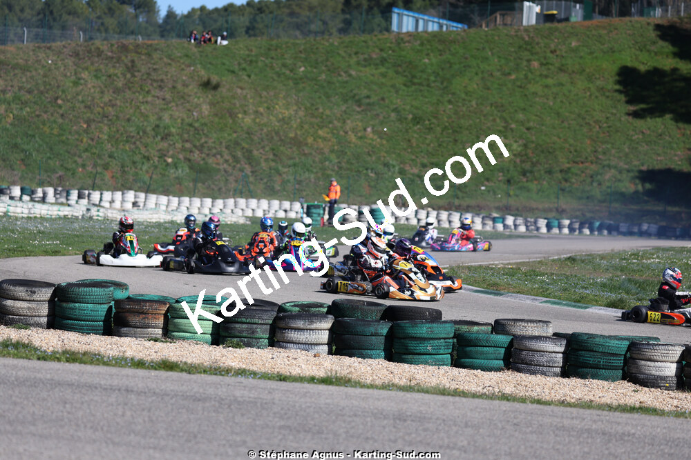1 & 2/03/2025 : 1ère manche du Championnat du Sud au Pôle Mécanique Karting d’Alès (photos Stéphane Agnus) 2025 — karting