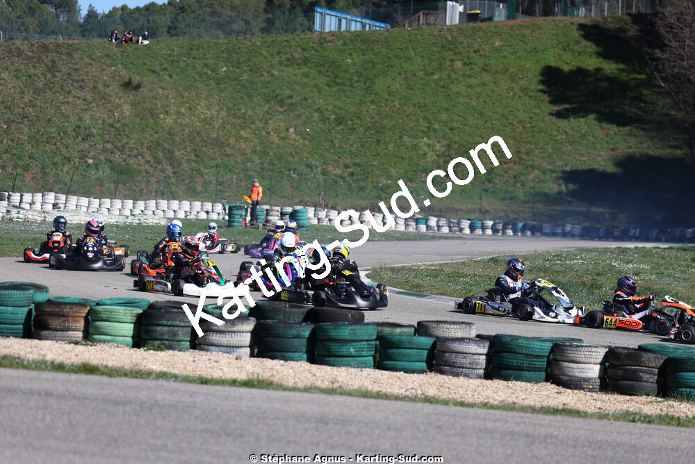 1 & 2/03/2025 : 1ère manche du Championnat du Sud au Pôle Mécanique Karting d’Alès (photos Stéphane Agnus) 2025 — karting