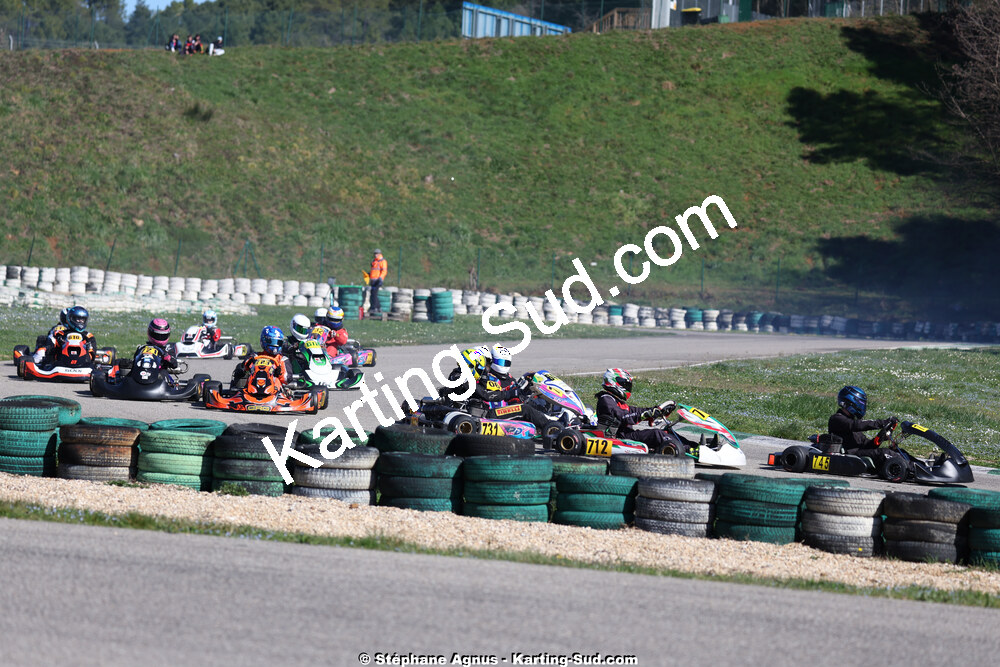 1 & 2/03/2025 : 1ère manche du Championnat du Sud au Pôle Mécanique Karting d’Alès (photos Stéphane Agnus) 2025 — karting