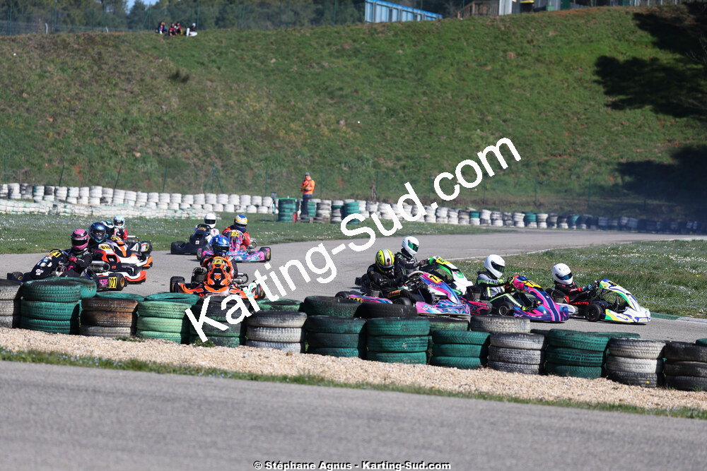 1 & 2/03/2025 : 1ère manche du Championnat du Sud au Pôle Mécanique Karting d’Alès (photos Stéphane Agnus) 2025 — karting