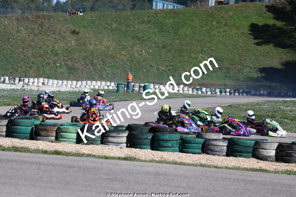 1 & 2/03/2025 : 1ère manche du Championnat du Sud au Pôle Mécanique Karting d’Alès (photos Stéphane Agnus) 2025 — karting