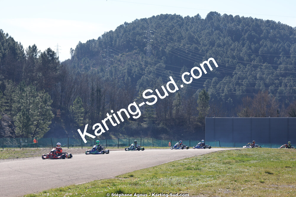 1 & 2/03/2025 : 1ère manche du Championnat du Sud au Pôle Mécanique Karting d’Alès (photos Stéphane Agnus) 2025 — karting