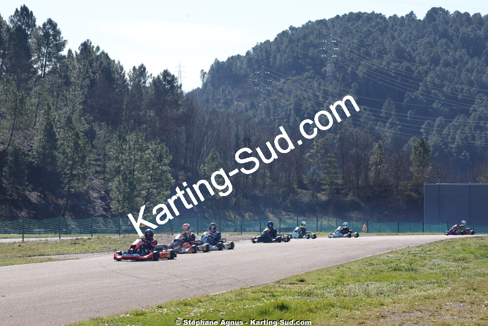 1 & 2/03/2025 : 1ère manche du Championnat du Sud au Pôle Mécanique Karting d’Alès (photos Stéphane Agnus) 2025 — karting