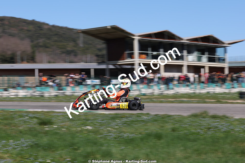 1 & 2/03/2025 : 1ère manche du Championnat du Sud au Pôle Mécanique Karting d’Alès (photos Stéphane Agnus) 2025 — karting