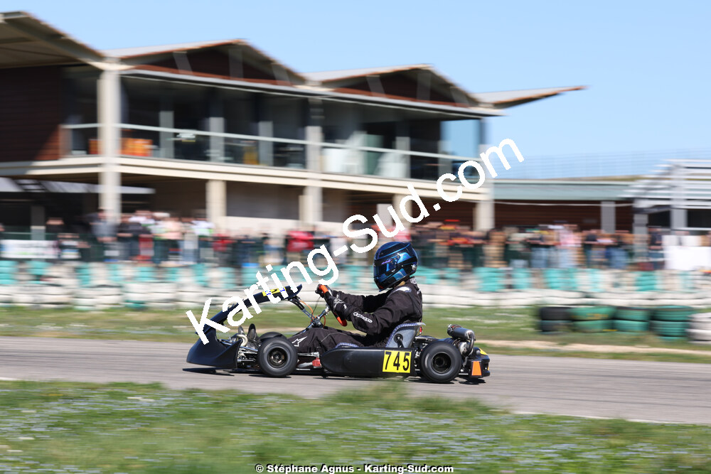 1 & 2/03/2025 : 1ère manche du Championnat du Sud au Pôle Mécanique Karting d’Alès (photos Stéphane Agnus) 2025 — karting